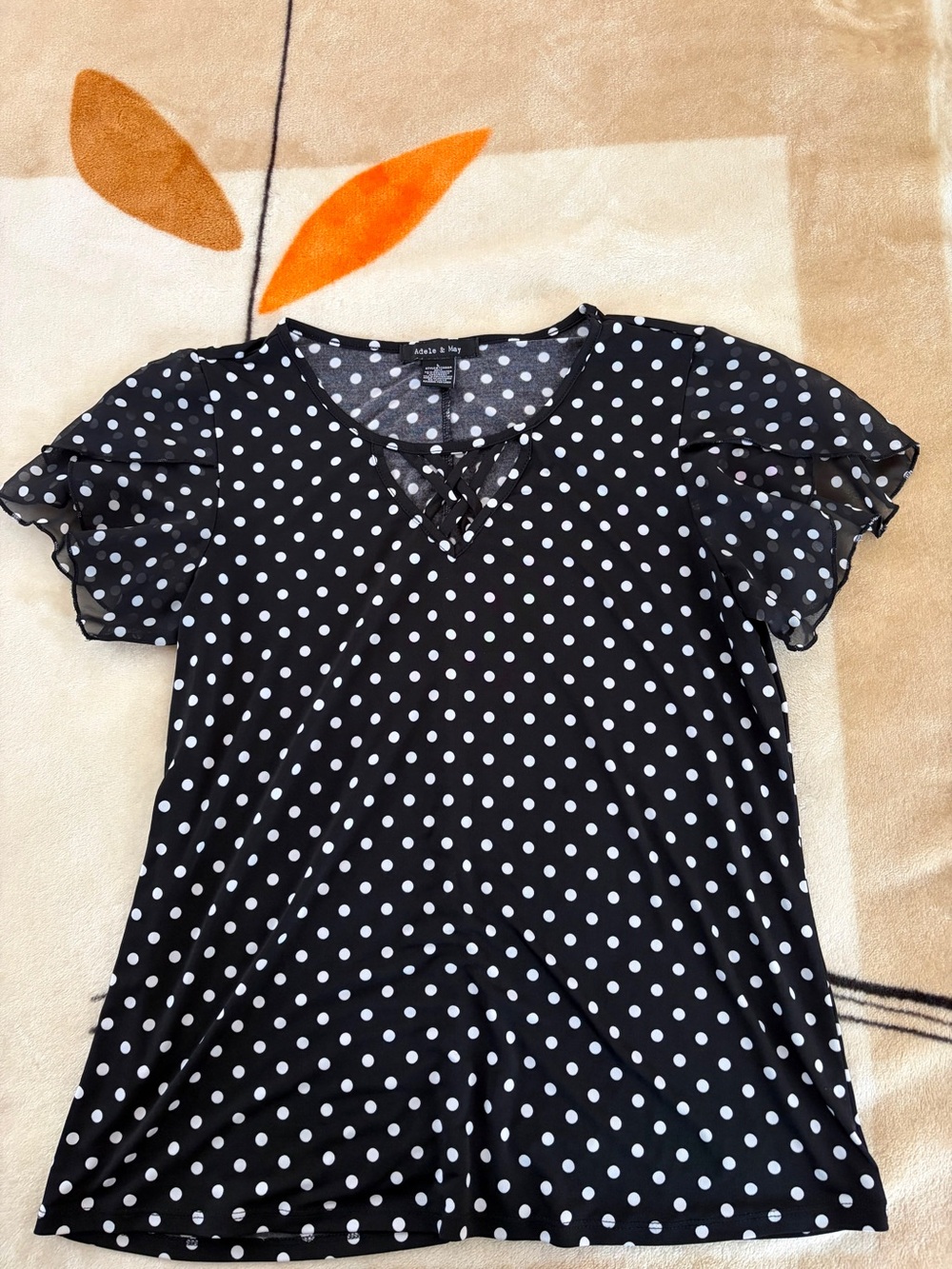 Polka dot blouse